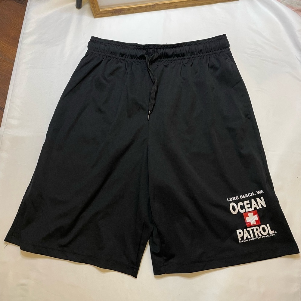 Long Beach ocean patrol size small black shorts